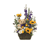 Basket & Bear Arrangement, picture