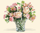 Teleflora's Galway Irish Crystal Bouquet, picture