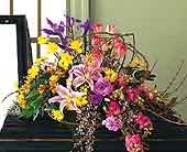 Stems... A Florist, Scottsdale, Arizona - Eternal Spring Half-Couch Spray, picture