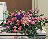 Stems... A Florist, Scottsdale, Arizona - Triumphant Casket Spray, picture