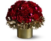 Teleflora's Golden Holly-Day in Scottsdale AZ, Stems Fresh Flower Market