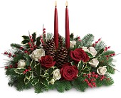 Christmas Wishes Centerpiece in Scottsdale AZ, Stems Fresh Flower Market