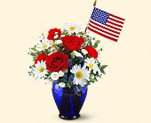 Stems... A Florist, Scottsdale, Arizona - Spirit of America Bouquet, picture