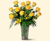 Stems... A Florist, Scottsdale, Arizona - A Dozen Yellow Roses, picture