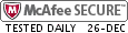 HACKER SAFE certified sites prevent over 99.9% of hacker crime.