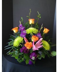 Funeral Flowers Basket