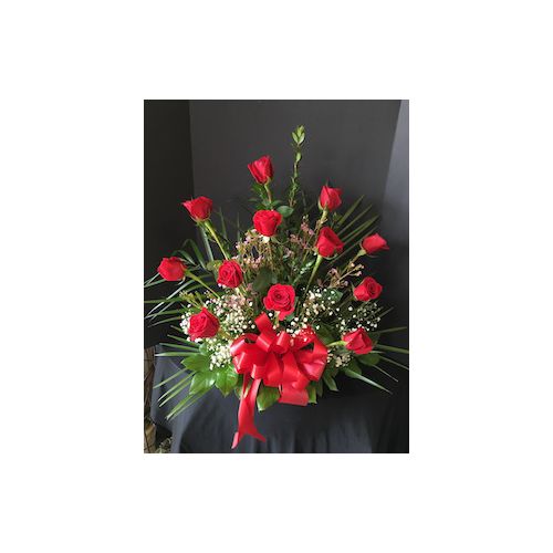 Funeral Flowers Of Red Roses Scottsdale